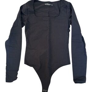 Abercrombie & Fitch Midnight Long Sleeve Bodysuit